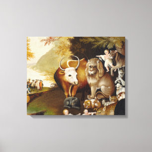 Peacable Kingdom Animal Hicks Classic Canvastryck