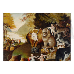 Peacable Kingdom Animal Hicks Classic Hälsningskort