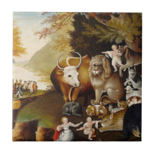 Peacable Kingdom Animal Hicks Classic Kakelplatta