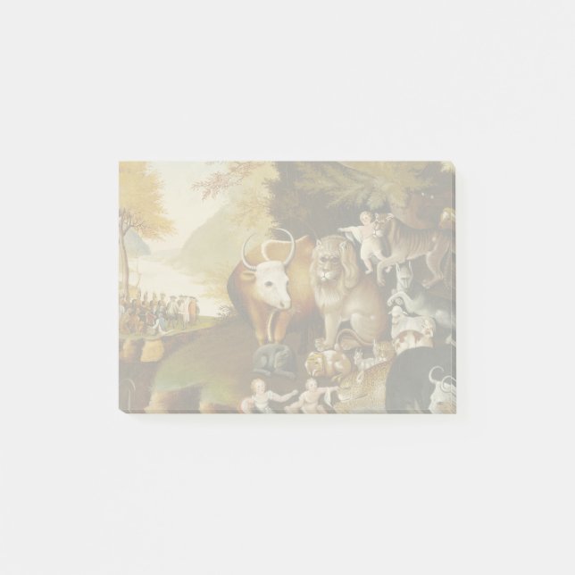 Peacable Kingdom Animal Hicks Classic Post-it Block (Framsida)