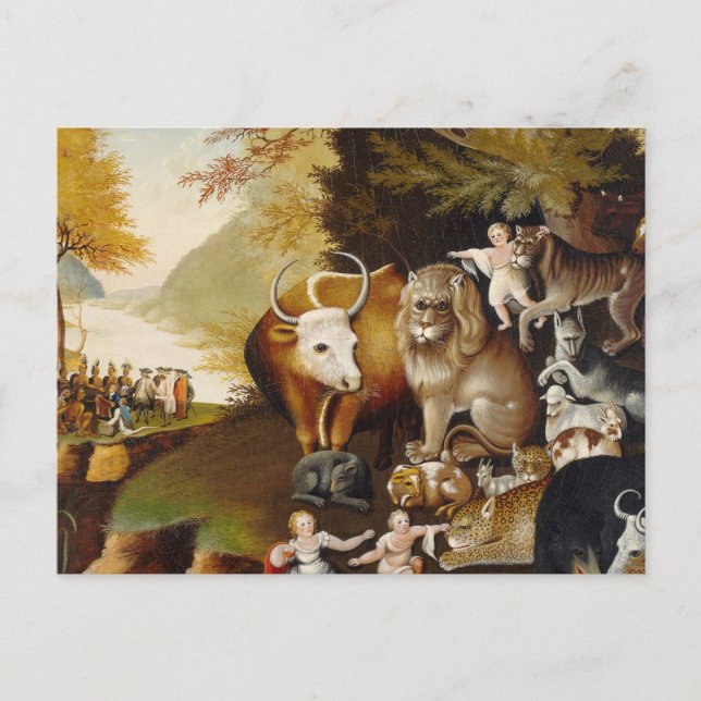 Peacable Kingdom Animal Hicks Classic Vykort (Framsida)