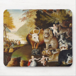 Peacable Kingdom Animal Painting Musmatta