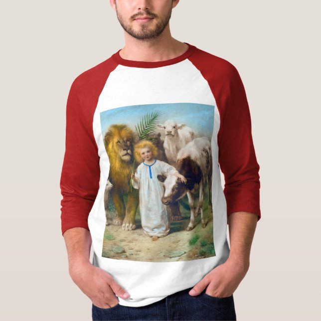 Peace 1896 av William Strutt T Shirt (Framsida)