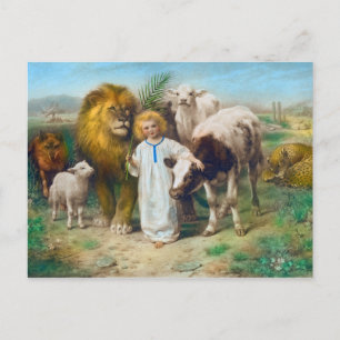 Peace 1896 av William Strutt Vykort