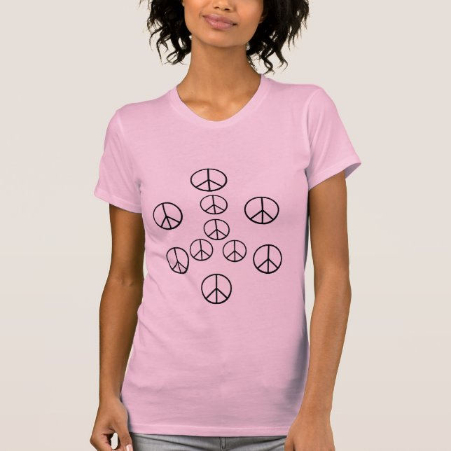 peace%20symbol peace%20symbol, peace%20symbol,… t-shirt (Framsida)