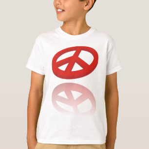 Peace 3D/reflexion T-shirt