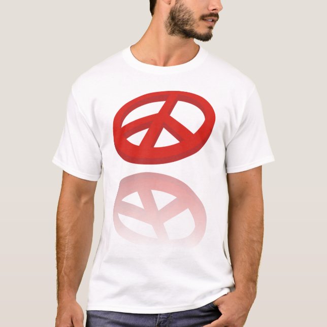 Peace 3D/reflexion T-shirt (Framsida)