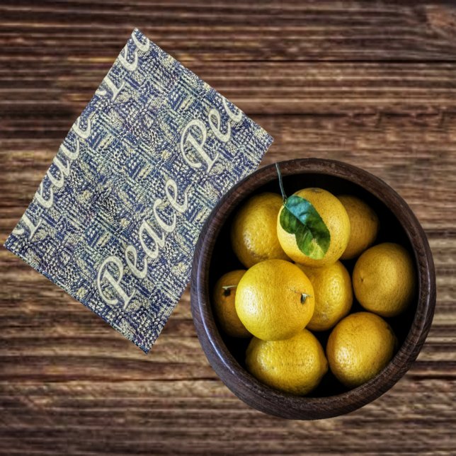 Peace Abounds Kökshandduk (Prepare your Holiday dinner with your Peace Abounds Kitchen Towel!)
