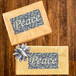 Peace Abounds Rektangulärt Klistermärke