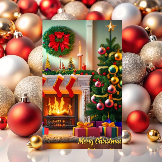 Peace and Love at Christmas Kort (Skapare uppladdad)