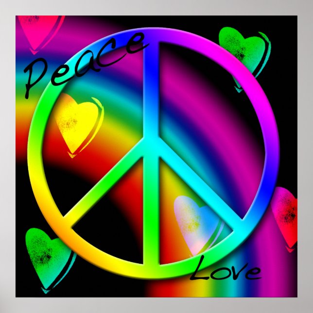 Peace and Love Poster (Framsidan)
