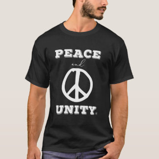 Peace And Unity Peace Sign Love T Shirt