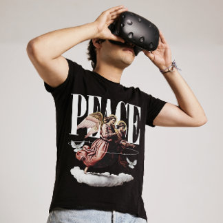 Peace Angel Festive Design T Shirt