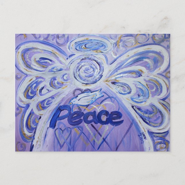 Peace Angel Postcard Vykort (Framsida)