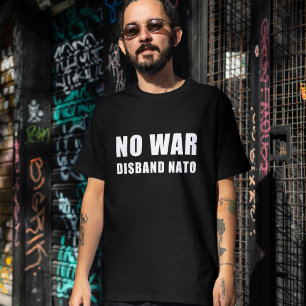 Peace Anti-Krig Ryssland, Ukraina, Nato-upplösning T Shirt