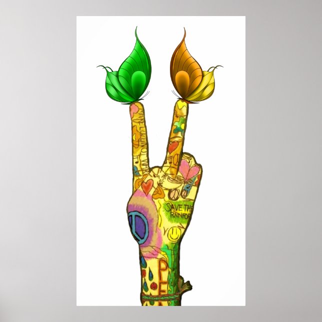 Peace Art Poster - SRF (Framsidan)