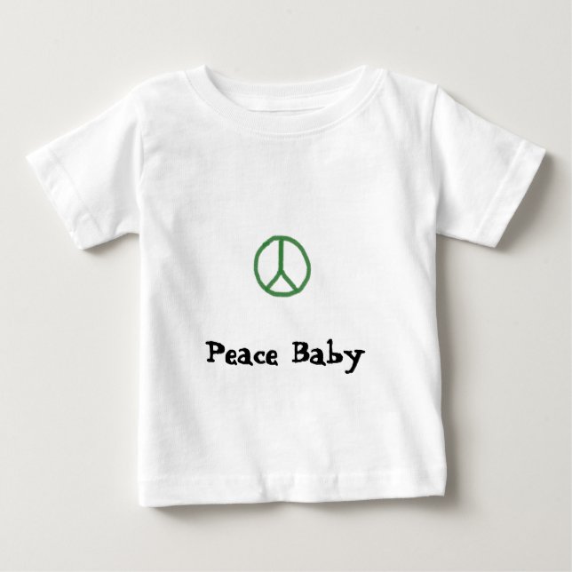 Peace Baby Longsleeve T-shirt (Framsida)