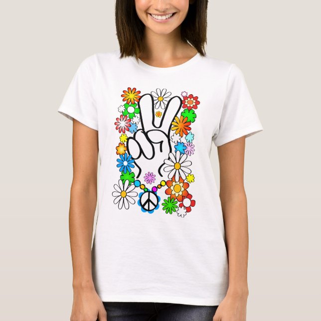 Peace, Baby! T-shirt (Framsida)