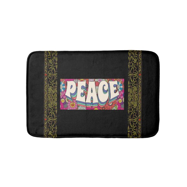 Peace Bath Mat Badrumsmatta (Framsidan)