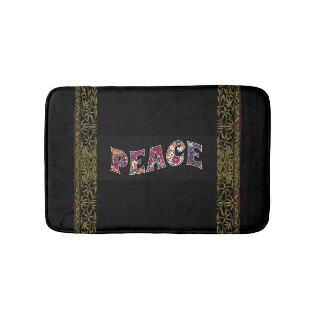 Peace Bath Mat Badrumsmatta (Framsidan)