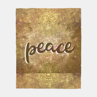 Peace Blanket Fleecefilt