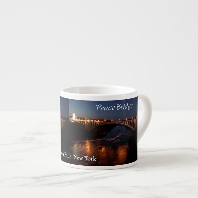 Peace Bridge espresso mugg Espressomugg (Framsida höger)