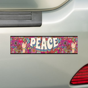 Peace Bumper Sticker Bildekal