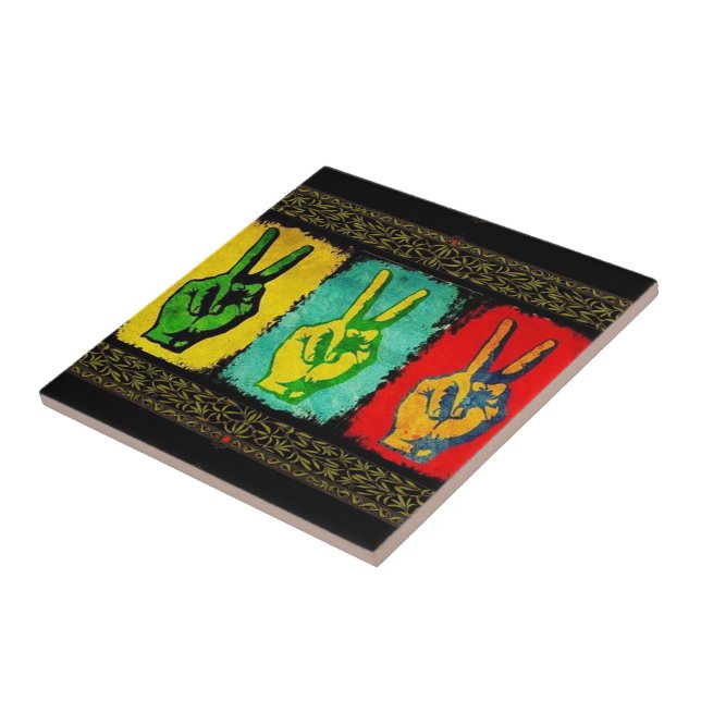 Peace Ceramic TIle Kakelplatta (Sidan)
