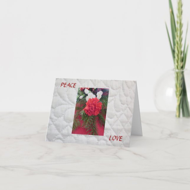 Peace Christmas Card 2 Kort (Framsida)
