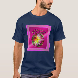 Peace Dahlia Flower Inspirational T Shirt