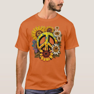 Peace Daisy 14 T Shirt