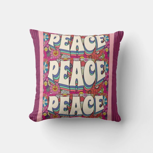 Peace Dekorativ kudde (Framsida)