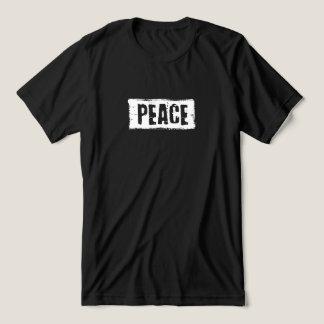 Peace Double Sided  T Shirt