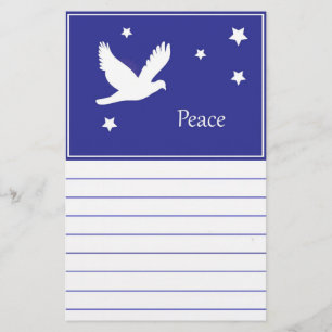 Peace Dove Brevpapper