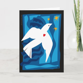 Peace Dove-Helgdag-kort Helgkort