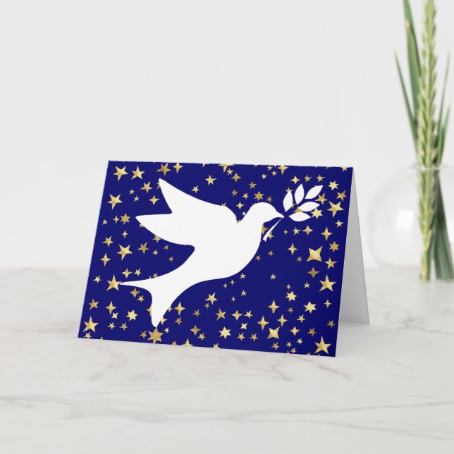 Peace Dove Helgkort (Framsida)