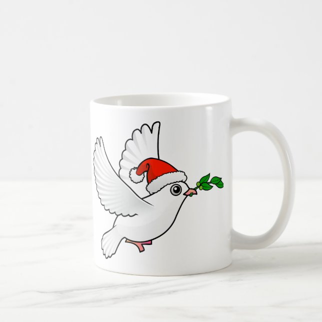 Peace Dove jul Kaffemugg (Höger)