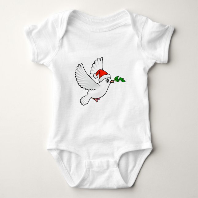 Peace Dove jul T Shirt (Framsida)
