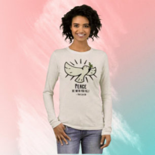 Peace Dove Långärmad Shirt T