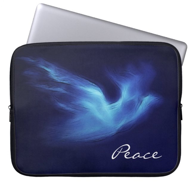 Peace Dove Laptop Sleeve (Framsidan)