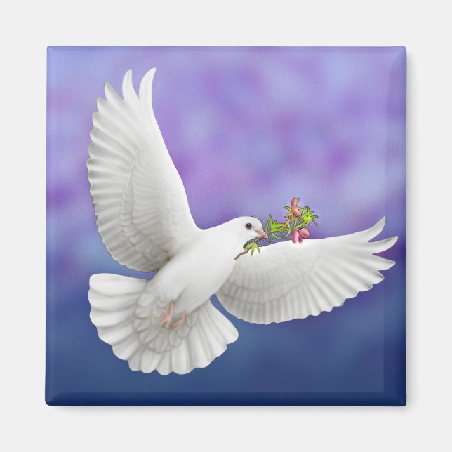 Peace Dove Magnet (Framsidan)