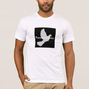 Peace Dove/ Quote Manar SST-Shirt Tee