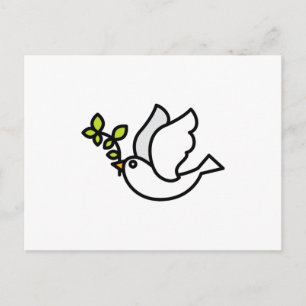 Peace Dove Vykort