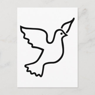 Peace Dove Vykort