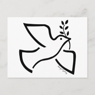 Peace Dove Vykort