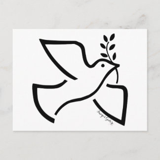 Peace Dove Vykort