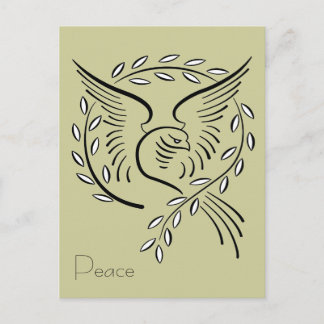 Peace Dove-vykort Vykort