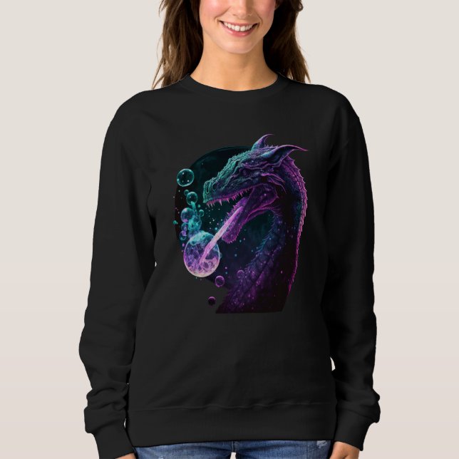 Peace Dragon With Bubbles  3 T Shirt (Framsida)