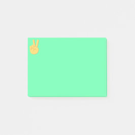 Peace Emoji Post-it Block