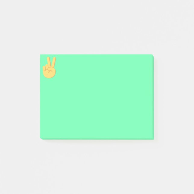 Peace Emoji Post-it Block (Framsida)